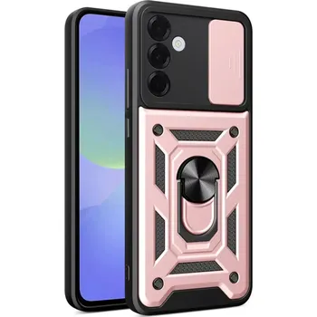 Pouzdro na mobilní telefon Kryt Samsung Galaxy A36 5G Techsuit CamShield Pro rose gold