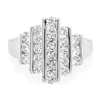 Prsten Zlatý Prsten se Zirkony 7130245