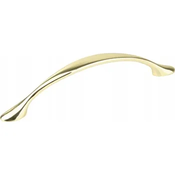 Nábytkové kování Nábytková úchytka MAGNA Rejs 128mm ZLATÁ lesklá