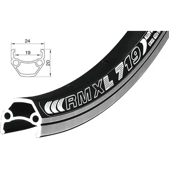 Ráfek na kolo Remerx Dragon L-719 584x19 BA+GBS 32 děr (Ráfek REMERX Dragon L-719 584x19 BA+GBS 32 děr)