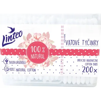 Vatová tyčinka Hygienické tyčinky Linteo 200 ks