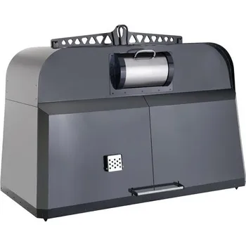 Popelnice Meva Kovový kontejner se spodním výsypem (buben + nášlap) – 3 m3