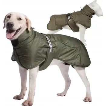 Obleček pro psa Bundička Petinio zelená 6XL