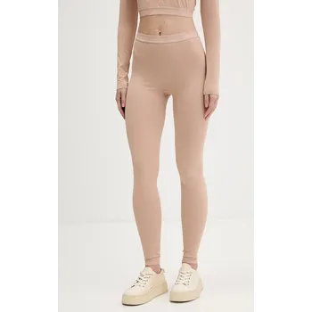 Dámské legíny Legíny Guess MATILDE dámské, béžová barva, O5BB02 K1800 O5BB02.K1800 80X, vel. XS/S