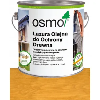 Olej na dřevo Ochranná lazura na dřevo Osmo 732 2,5 l světlý dub