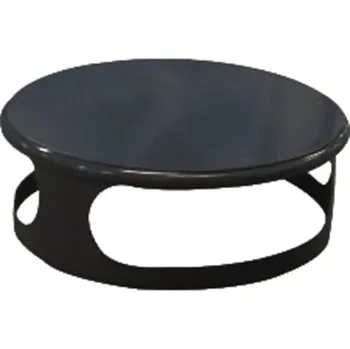 Venkovní odpadkový koš Meva Víko k betonovému koši - barva černá