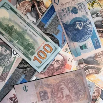 Výuková hračka Bankovky na hraní a učení 100 dolarů 10 Ks