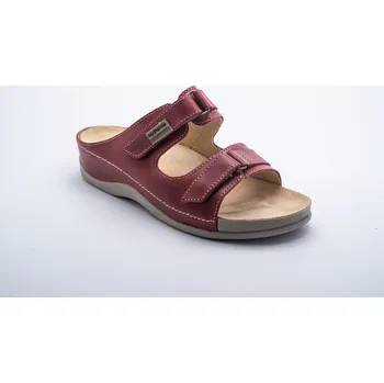 Dámská obuv MEDISTYLE dámská zdravotní pantofel BÁRA Barva: Červená, Velikost EU: 41