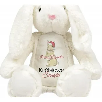 plyšák Plyšový Mazlíček Přítulníček Medvídek Plyšová Hračka Králík Dárek Vánoce Mikuláše Králičí Vánoce