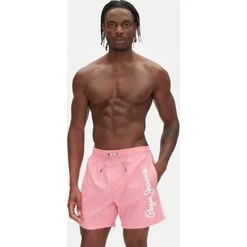 Pánské kraťasy Pepe Jeans pánské plavky Kraťasy PEPE JEANS-PMB10419 314FRESH PINK velikost XL