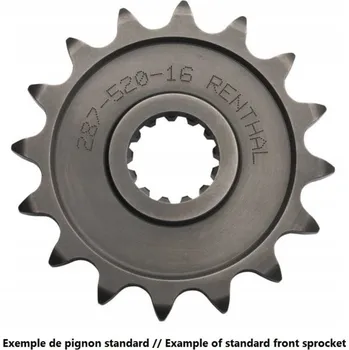 Nářadí na motocykly Přední řetězové kolo Renthal Standard 461-420-15z