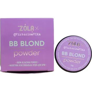 Péče o řasy a obočí ZOLA BB Blond Powder – práškový zesvětlovač obočí silný (odstraňovač barvy) 10 g