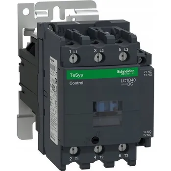 Stykač STYKAČ 3P 40A 18,5kW 24V DC 1NO 1NC SCHNEIDER