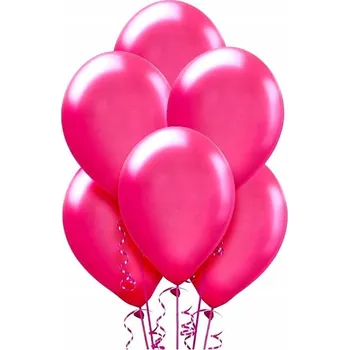 Balónek METALICKÉ RŮŽOVÉ LATEXOVÉ BALÓNKY 30CM 1 KS DO SADY