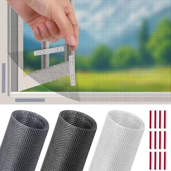 Síť proti hmyzu Moskytiéra do okna, na metráž 131 cm x 151 cm