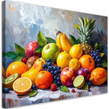 Obraz Obraz do kuchyně jídelny, Exotické Ovoce Zátiší 120x80
