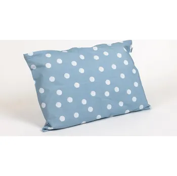 Povlak na dekorativní polštářek Tulimese Náhradní povlak modrá klubíčka VELIKOST NÁHRADNÉHO POVLAKU: POVLAK 60X40 CM