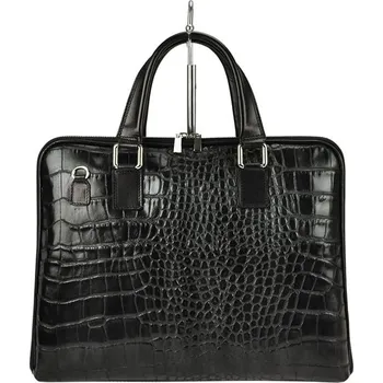 Pánská aktovka Dámská kožená aktovka Camilla 777 COCO černá