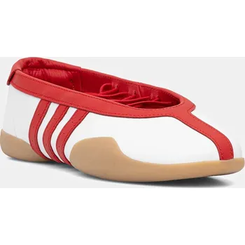 Dámské baleríny Kožené baleríny adidas Originals Taekwondo Mei Ballet W, 40 2/3, červená, 33X