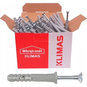 Hmoždinka Hmoždinky do betonu Wkręt-Met 8 x 120 mm, 100 ks