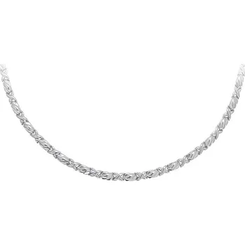 Náhrdelník Dámský Náhrdelník z Bílého Zlata 7040119