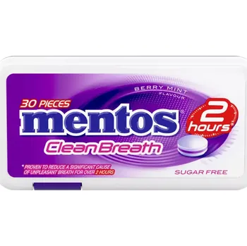 Bonbon Mentos Clean Breath Berry 21 g