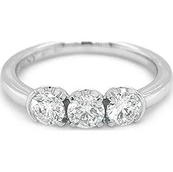 Prsten Zlatý Prsten s Diamanty B200114