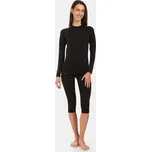 Dámské bezešvé termo triko s dlouhým rukávem Kilpi CAROL-W černá 44