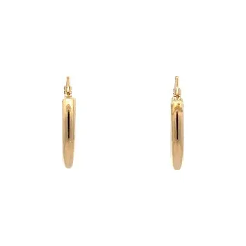 Náušnice Zlaté Kruhové Náušnice 7122667