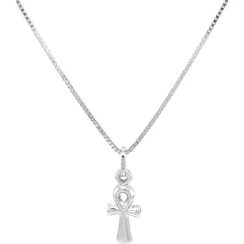 Přívěsek Kříž z Bílého Zlata 7151456