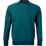 MALFINI Pánská mikina přes hlavu Vertex - Petrolejová | L