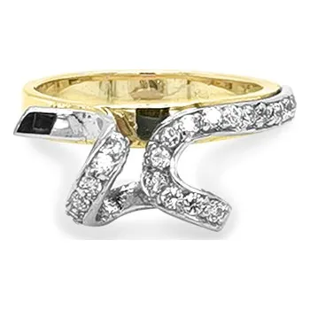 Prsten Zlatý Prsten se Zirkony 7130028