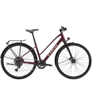 TREK FX Sport AL Equipped Midstep Cobra Blood / Sedona Red Splatter Velikost: L