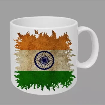 hrnek s vlajkou INDIE 330ml