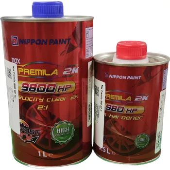Lak na dřevo Nippon Bezbarvý lak 9800HP VELOCITY 2l+1L tužidla