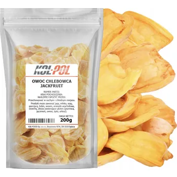 Sušené ovoce Sušený chlebovník 200g Jackfruit Přírodní Kol-Pol