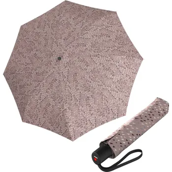 Deštník Knirps A 200 Medium Duomatic swarm sand - elegantní plnoautomatický deštík