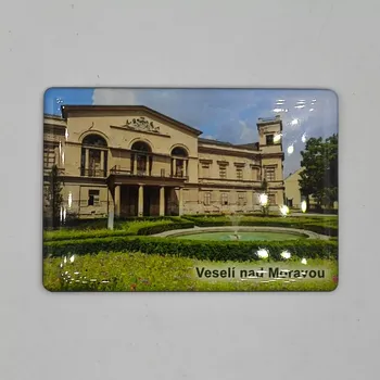 Dekorativní magnet Magnetka - Veselský zámek