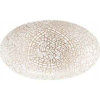 Talíř Porcelánový oválný talíř/mísa 24×14,5 cm Krakelee Seltmann Weiden