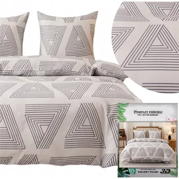 Povlečení Povlečení MARIA povlečení 70x80 sada 200x220 3dílná saténová elegantní