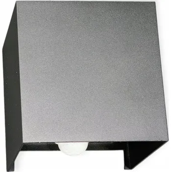 Nástěnné svítidlo Nástěnné svítidlo LED krychle 6W 4000K se senzorem pohybu a soumraku