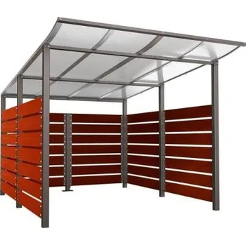 Přístřešek na auto Meva Přístřešek pro kontejnery Modulo – 3,4 m