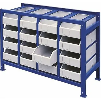 Dílenský regál Meva Zásuvkový regál R16