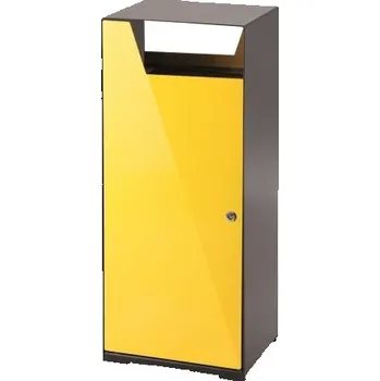 Odpadkový koš Meva Odpadkový koš Planum - žlutý