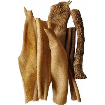 Pamlsek pro psa SUŠENÁ VEPŘOVÁ KŮŽE PRO PSY 1KG