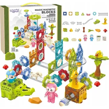 ostatní stavebnice Magnetické Stavebnice Woopie 50452 1