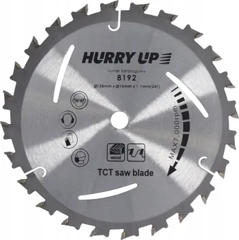 Vrták Vidiový kotouč na dřevo 138x10mm 1,1mm 24T