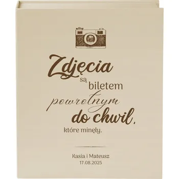 Fotoalbum Personalizovaná krabička na fotografie, památky, album Goldbuch s vlastním potiskem