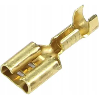 Elektrický konektor KONEKTOR SAMICE 6,3x0,8 PLOCHÁ ZÁSUVKA 1,5-2,5 mm