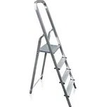 Hliníkové domácí schůdky s plošinou, 4 schody, pracovní výška 2,8 m